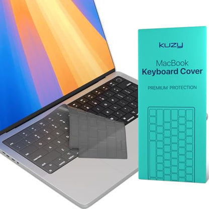 Tinted Premium MacBook Pro 14"/16" Keyboard Cover 2026-2023 M5-M1 Pro/Max - MacBook Air 13"/15" Keyboard Cover - A3240 A3241 A3401 A3403 A3114 A3113 - US Layout TPU, Tinted - color: Tinted