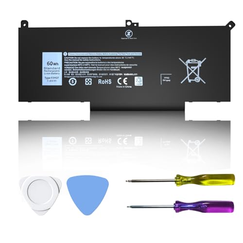 F3YGT 60Wh Battery for Dell Latitude 7480 7490 7290 7380 7280 7390 E7490 | E7480 E7280 12 7000 13 7000 14 7000 Series, DM3WC KG7VF 451-BBYE DM6WC 453-BBCF 0DM3WC 2X39G P73G002 P73G P28S P28S001 - size: 9.6 * 4.1 * 0.2 Inch F3YGT