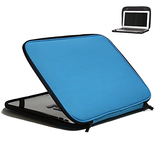 Laptop Sleeve 11.6-Inch Case Foldable Slim Chromebook Cover Protective Bag - Blue - color: Blue, size: 11.6 Inch