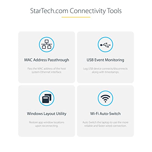 StarTech Dual-Host USB-C KVM Dock, Dual 4K 60Hz DisplayPort, GbE, 90W, TAA | Charges two laptops, with a 5-port USB hub, 10Gbps USB-A and USB-C, Gigabit Ethernet, audio and MAC pass-through