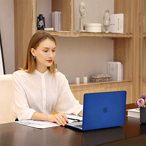 MOSISO Compatible with MacBook Pro 13 inch Case M2 M1, Royal Blue | Plastic Hard Shell Case Cover 2026-2016A2338 A2251 A2289 A2159 A1989 A1708 A1706 with/without Touch Bar - color: Royal Blue