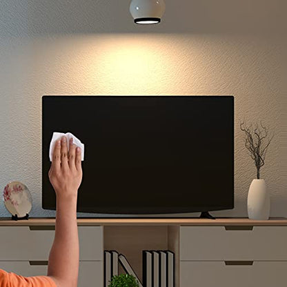 Screen Cleaner Cadith Electronic Wipes - Safely Clean Your Computer, Laptop, TV, Phone, and Tablet Screens - All Electronic Equipment - 8x7 Inches Screen Wipes(40PCS)