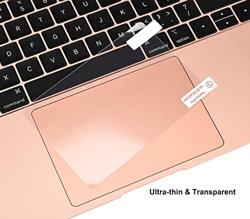[2PCS] Trackpad Protector Skin for 2021 2020 MacBook Air 13 Inch A2337 M1 A2179 A1932 Touch Pad Cover Skin Anti-Scratch Anti-Water for MacBook Air 13 Inch A2337 A2179 A1932 Touch ID Accessories, Clear - size: 2020 MacBook Air 13" A2337 A2179
