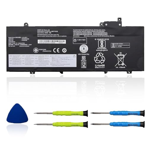 L17L3P71 L17M3P71 Laptop Battery Compatible with Lenovo ThinkPad T480S Series Notebook 01AV478 SB10K97620 01AV479 SB10K97621 L17M3P72 01AV480 SB10K97622 11.58V 57Wh 4920mAh - size: 10.50*4.20*0.23 inch L17L3P71