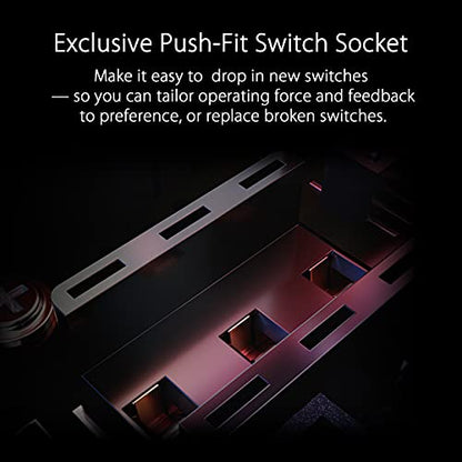 ASUS ROG Spatha X Wireless Gaming Mouse – MMO/MOBA Design, 12 Programmable Buttons, Right-Handed, 168g, Dual-Mode (Wired/2.4GHz), 19K DPI, up to 67Hr Battery, Magnetic Charging Dock, PC/Mac Support - style: Spatha X