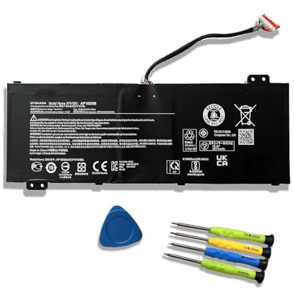 AP18E8M AP18E7M Battery for Acer Nitro 5 AN515-55 AN515-52 AN515-44 AN515-43 AN515-45 AN515-44-R99Q AN517-52 AN517-55 Nitro 7 AN715-51 Aspire 7 A715-74G-7511 Predator Helios 300 PH315-52 PH315-53 - size: 10.08×3.46×0.28 in AP18E8M