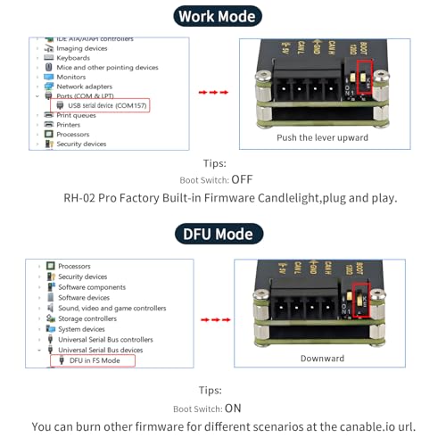 Isolation USB to CAN FD Adapter Converter Up to 5Mbps | Built on Canable 2.0,Signal and Power Isolation,Onboard TVS/ESD/GDT Multi-Protection Circuits