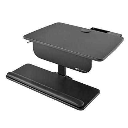 TRIPP LITE Sit Stand Desktop Workstation, Adjustable Standing Desk with Clamp (WWSSDC) - style: Desk-Clamp