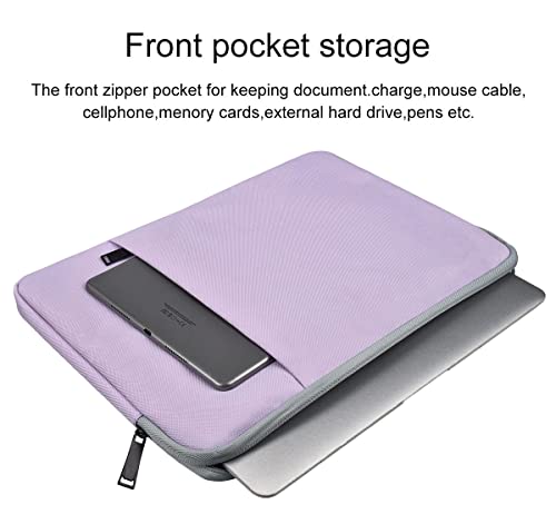 17 inch Laptop Sleeve Case for HP 17.3 Laptop, Pavilion 17, Envy 17, OmniBook 7, ASUS Vivobook 17, Dell Inspiron 17, Lenovo IdeaPad 17.3, 17.3 in Computer Carrying Bag(Purple) - color: Purple, size: 17.3 inch