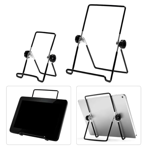 Laptop Stand, Portable Folding Notebook Risers with Enhances Heat Dissipation, Multiple Angled, Thicke Foldable Tablet Stand - color: large