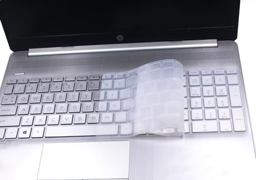 Keyboard Cover Compatible for 15.6" HP 15-dy/dw 15-db/da 15-bs/bw 15-ef 15t 15z 15t-dw400 15-dy2703dx 15-dw4047nr & HP Spectre x360 15 15-eb0043dx, 15z-ef2000 15-ef1023dx 15-ch011dx 15-ch011nr (Clear - color: Clear