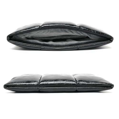 15-16 Inch Puffy Laptop Sleeve,Black | Compatible with MacBook Air 15 M4/M3/M2 2025-2023and MacBook Pro 16 in M4 2024 - color: Black, size: For 15"-16" MBA/MAP M4 M3 M2 M1