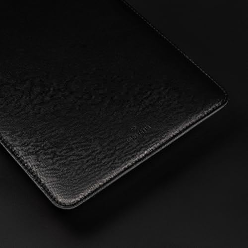 Comfyable Laptop Sleeve 13 Inch Precisely Compatible with MacBook Air M5 2026 & MacBook Pro/Neo A18, Faux Leather Cover Case, Black - color: Black, size: For 13" MacBook Pro & Air & Neo