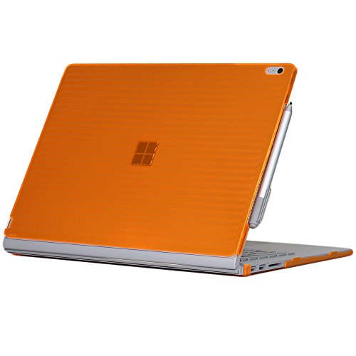 mCover Case Compatible for 2016~2022 13.5" Microsoft Surface Book 1/2 / 3 with Detachable Tablet Display ONLY (NOT Fitting Cheaper Surface Laptop Models) - Orange - color: Orange