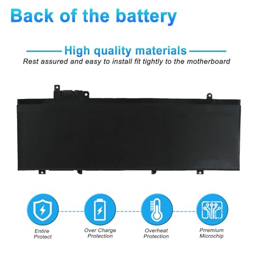 L17L3P71 L17M3P72 Laptop Battery for Lenovo ThinkPad T480S Series | for HP Ultrabook 20L7 20L8 Series 01AV478 01AV479 01AV480 L17M3P71 SB10K97620 SB10K97621 11.58V 57Wh 4920mAh - size: 10.63*3.54*0.24inch L17L3P71