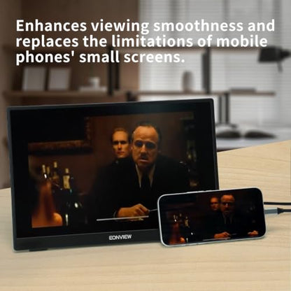 Portable Touchscreen Monitor, 14 Inch, 1080P IPS Display, Zero Frame, USB-C and HDMI, for Laptop, PC, Mac, PS, Xbox, Nintendo Switch - size: 14.0 Inch(Touchscreen)