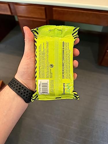 Fortress Electronic Wipes (25 ct.) To-Go Tech Wipes for Screens, Phones, Keyboards, TV Monitors, Computer Screens [Travel Size] Skin-Safe - style: No Microfiber Cloth