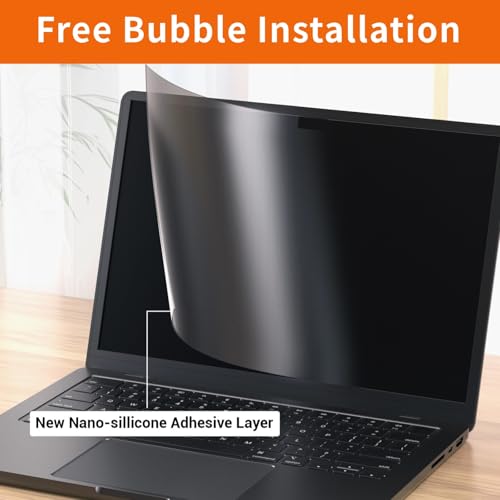2Pcs Laptop Screen Protector 14 In 16:9 Anti Glare Blue Light Touchscreen | 14 Inch Tablet Laptop Blue Light Screen Protector Blocker Compatible Lenovo Dell Asus Acer Hp Chromebook Eye Protection - color: 14 inch 16:9