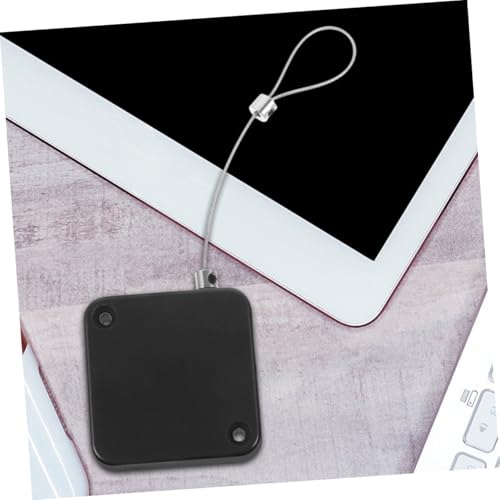 ULTECHNOVO 2pcs Retractable Steel Wire Cable Tether Lock for -Theft and Loss Prevention Automatic Telescopic Holder for Electronic Devices Compact and Convenient Design