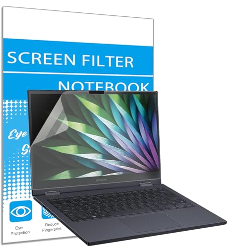 2 Pack 13.3" Anti Glare Screen Protector for SAMSUNG Galaxy Chromebook 13.3", Samsung Galaxy Book Pro/Flex/Book Ion/Book S/Notebook 7 Series 13.3 Inch Laptop Eye Protection Glare UV Filter, Matte
