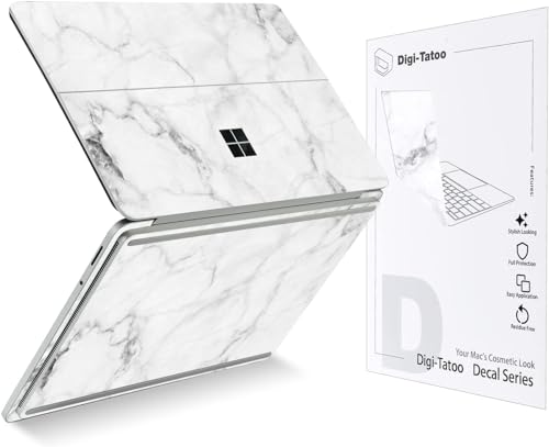 Ultra Thin Protective Cover Skin Decal Sticker for 2023 Microsoft Surface Laptop Studio 2, Easy Apply, Anti-Scratch, Residue Free Vinyl Skin [Fresh Marble] - color: Fresh Marble, size: Surface Laptop Studio 2