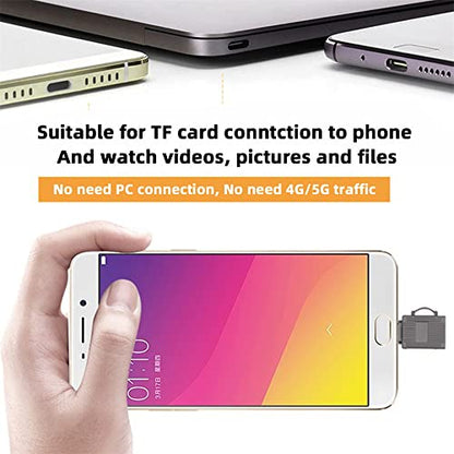 5Gbps USB 3.0 Type C USB-C to Micro SD SDXC TF Card Reader Adapter for Laptop Tablet Phone - style: USB-C to TF OTG