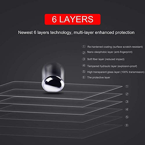 Compatible with MacBook Air 15 inch 2026-2023 Release M5 A3448 M4 A3241 M3 A3114 M2 A2941 With Touch ID, MacBook Air 15.3 Tempered Glass Screen Protector [9H Hardness] [Bubble Free] - size: MacBook Air 15.3”