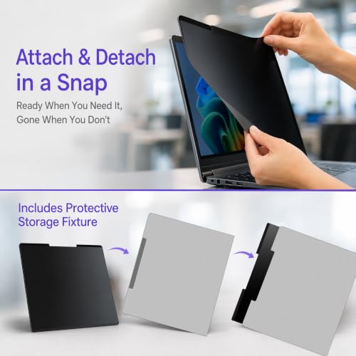 KEANBOLL MacBook Pro 13 Screen Protector, Magnetic Anti Peep | Removable, Anti-Glare, Blue Light Reduction, for MacBook Pro 13 M1 M2 2016-2022 - size: Macbook Pro 13-Inch