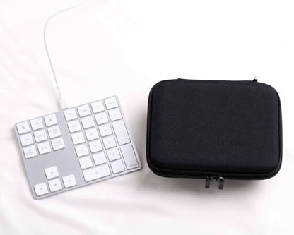 Hard Protective Travel Case for Wireless Number Pad, Compatible with Lekvey/iClever/Nulea Bluetooth Number Pad,Black(CASE ONLY) - color: Black