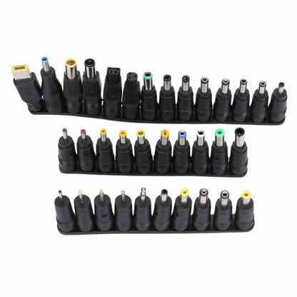 34Pcs DC Connector Power Plugs 5.5x2.1mm Female Base - Universal Laptop Charger Connector Adapter Tips
