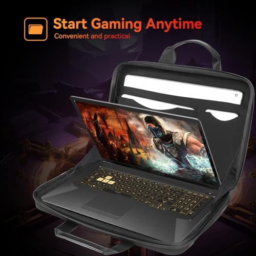 Smatree Hard Shell Carrying Case for 14 inch DELL/HP/Lenovo/ASUS | for 14 inch ASUS ROG Zephyrus G14 2025 GA403/2026 GU405,DELL XPS/Vostro/Inspiron 14,HP OmniBook 3 AI,Lenovo ThinkBook 14 G9 - color: Black-14 Inch