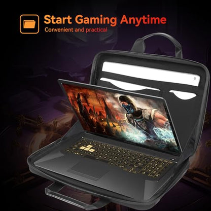 Smatree Hard Shell Carrying Case for 14 inch DELL/HP/Lenovo/ASUS | for 14 inch ASUS ROG Zephyrus G14 2025 GA403/2026 GU405,DELL XPS/Vostro/Inspiron 14,HP OmniBook 3 AI,Lenovo ThinkBook 14 G9 - color: Black-14 Inch