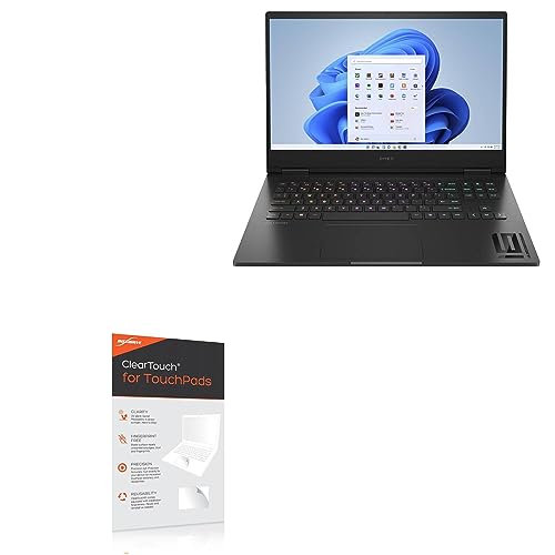 BoxWave Touchpad Protector Compatible with HP Omen 16 (16-xf0087nr) - ClearTouch for Touchpad (2-Pack), Pad Protector Shield Cover Film Skin