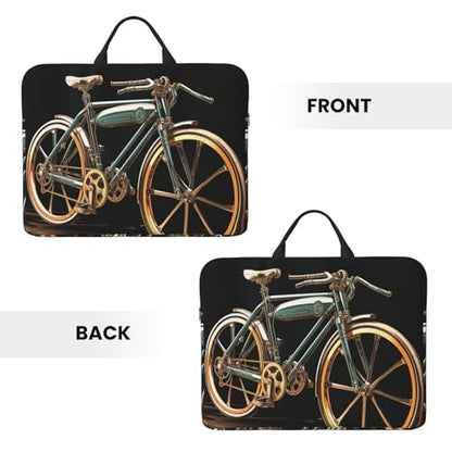 14 Inch Laptop Sleeve Case Waterproof Lightweight Laptop Case Bag Bike Travel Laptop Bag With Handle Briefcase Messenger Bag For Women Men