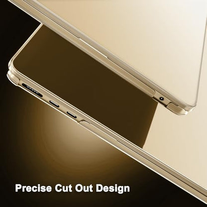 MOSISO Compatible with MacBook Air 15 inch Case M5 M4 M3 M2,Starlight Clear | 3 in 1 Kit Crack-Resistant&Fingerprints-Resistant Hard Shell Cover for 2026-2023 A3448 A3241 A3114 A294 - color: Starlight Clear
