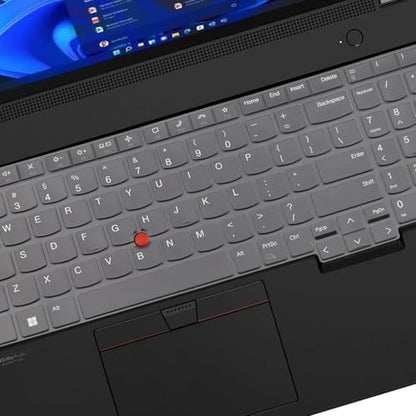 Keyboard Cover for 2026-2023 Lenovo ThinkPad E16 L16 T16 T16g P16 P16v P16s 16", ThinkPad E16 L16 T16 T16g P16 P16v P16s Gen 5/4/3/2/1, Thinkpad L15 Gen 4/3 15.6" (Not Fit Thinkpad Z16, L15 Gen 2/1) - color: TPU