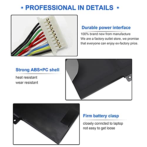 NP03XL 761230-005 Battery for Laptop HP Envy X360 15 15-U011DX 15-U010DX 15-U111DX 15-U483CL 15-U493CL 15-U110DX 15-U110DX, Pavilion X360 13-A010DX 13-A013CL 13-A110DX 13-A012DX, 760944-421 HSTNN-LB6L | for HP Envy X360 15 15-U011DX 15-U010DX 15-U493CL 15
