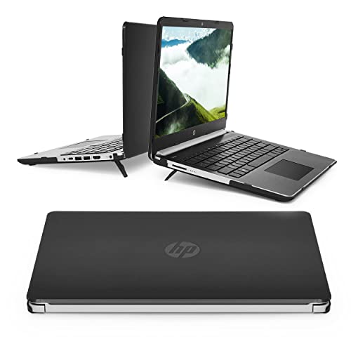 mCover Case Only Compatible for 2020~2022 14" HP 14-DQxxxx / 14-FQxxxx Series Windows PC (NOT Compatible with Any Other HP Models) - Black - color: Black