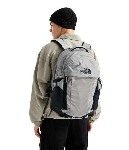 The North Face Recon Everyday Laptop Backpack, Stone Slab/Blk, One Size | Daypack, Water Repellent, Laptop Sleeve, 2 Water Bottle Pockets - color: Stone Slab/Tnf Black, size: One Size