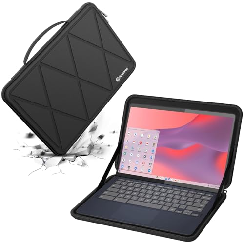 Smatree M26T Hard Protective 13inch Laptop Case for Apple/Lenovo/Microsoft | Compatible for MacBook Neo A18 Pro, Lenovo ThinkPad X1 Nano Gen 3/Thinkbook 13x Gen 4, Microsoft Surface 2025 (X8019T) - color: Black, size: 13 inch/M26T/Size:30.5*22.3cm