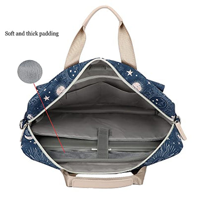 Laptop Briefcase, Water Repellent Multi-Functional Shoulder Messenger Case Bag For MacBook Pro 15 inch and 16 inch-16 inch Laptop(Sol de Mayo) - color: Sol De Mayo