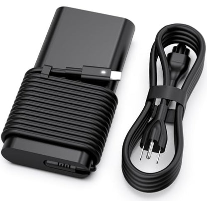 Slim 90W USB C Laptop Charger Compatible with Dell XPS 15 13 Latitude 3400 3500 5289 5400 7300 5300 7400 7390 7200 2in1 Precision 3540 0TDK33 DA90PM170 Type C AC Adapter