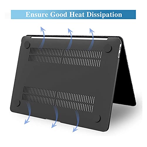 Compatible with MacBook Air 13 inch Case 2022 2021 2020 2019 2018 Release M1 A2337 A2179 A1932, Protective Plastic Hard Shell Case & Keyboard Cover, Has Logo Cutout, Beach Theme - color: 01 Beach Sunset