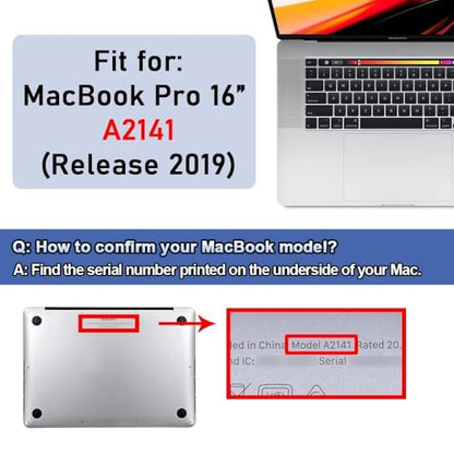 ANTIEE A2141 Battery Replacement, A2113 Battery for MacBook Pro 16 Inch A2141, Release 20192020, EMC 3347, MVVL2 MVVL2LL/A MVVM2 MVVM2LL/A MVVK2 MVVK2LL/A MVVJ2 MVVJ2LL/A 11.36V 99.8Wh 8790mAh - size: 14*6*0.2inch A2141