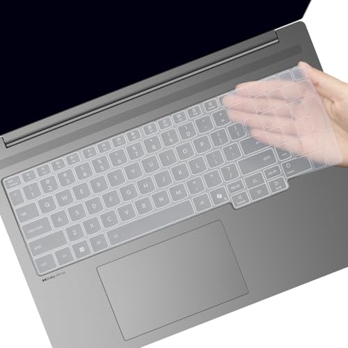 Keyboard Cover for 2025 2024 Lenovo ThinkBook 16 G6 G7 G8 G9 & ThinkBook 16p G4 G5 G6 16 Inch Laptop Keyboard Cover Skin Protector (NOT FIT ThinkBook 16 G4)-Clear - color: Clear