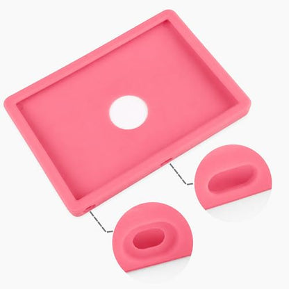 Silicone Cover for Magic Trackpad 2 & USB-C, Anti-Slip Washable Protective Case, Thin Skin Protector for Apple Magic Trackpad - color: pink