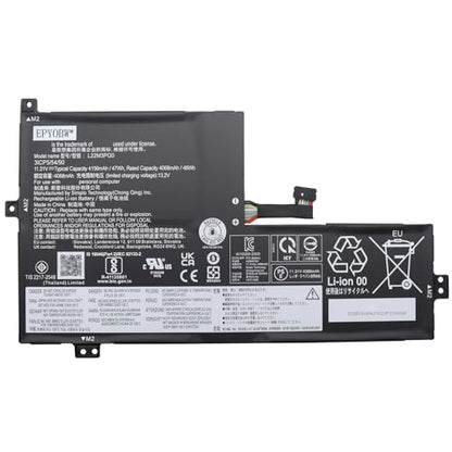 L22M3PG0 Laptop Battery 47Wh L22B3PG0 L22C3PG0 L22D3PG0 | Compatible with Lenovo IP Flex 3 Chrome 12IAN8/300e Yoga Chromebook Gen4/100e Chromebook Gen4 Intel Series