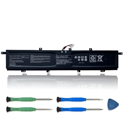 C42N2008 Laptop Battery Replacement for ASUS ZenBook Pro Duo 15 OLED UX582 UX582L UX582LR XS74T UX582LR-H2002R UX582LR-BP1979R Series 0B200-03840000 15.48V 92Wh 5984mAh - size: 7.80*2.56*0.47 inch C42N2008
