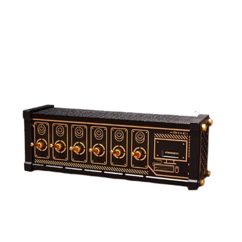 USB-C Hub Switch, 6-Port USB Docking Station, Gold-Plated Hub Docking Station, Independent Control Knob Switch for Data Transfer, Phones, Tablets, and Other Electronic Devices.