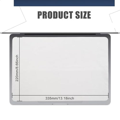 Microfiber Liner Cleaning Cloth 15" 16" MacBook Air/MacBook Pro Screen Keyboard Imprint Protection, Keyboard Protector Compatible with MacBook Air 15.3" /MacBook Pro 15"/MacBook Pro 16" - color: Grey（1 Pack）, size: 13.19" x 8.66"